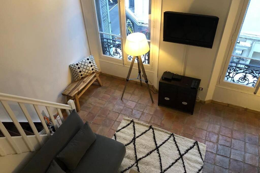 Appartement Duplex Rue Montaigne, 200m Palais des festivals à Cannes Extérieur photo